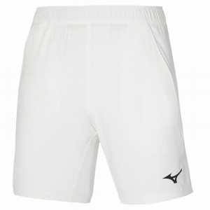 Mizuno 8 In Flex Shorts Herre Hvide | Danmark M0283OG