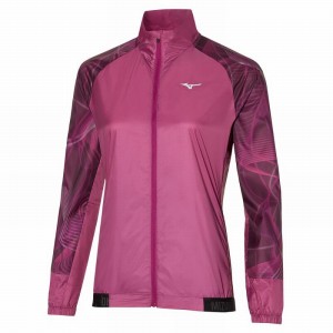 Mizuno Aero Jakker Dame Lyserød | Danmark M1730ML