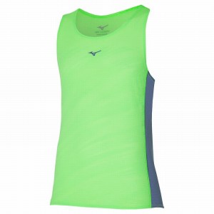 Mizuno Aero Tank Tank Top Herre Lysegrøn | Danmark M6419MD