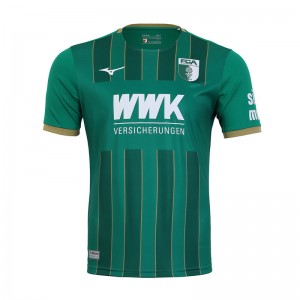 Mizuno Away Jersey Augsburg M Toppe Herre Grøn | Danmark M4962FR