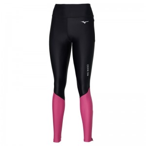 Mizuno BG3000 Tights Dame Sort Lyserød | Danmark M6529YA