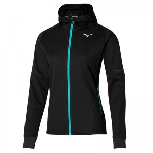 Mizuno Breath Thermo Jakker Dame Turkis | Danmark M8214UB