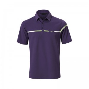 Mizuno Breath Thermo St Polo Herre Lilla | Danmark M9603SF