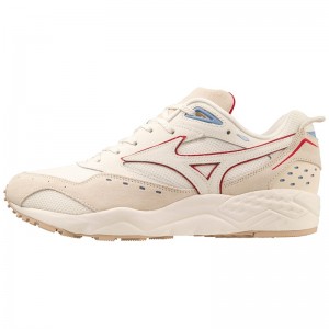 Mizuno Contender Sneakers Dame Hvide Rød | Danmark M1273ZM