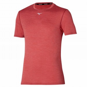 Mizuno Core Mizuno Tee T Shirts Herre Rød | Danmark M9821RG