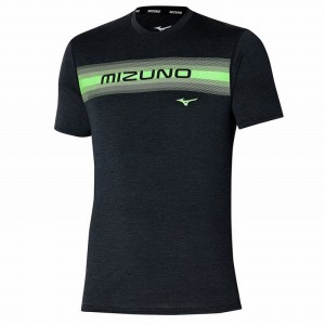 Mizuno Core Mizuno Tee T Shirts Herre Sort | Danmark M6327QX