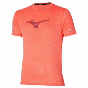 Mizuno Core RB Tee T Shirts Herre Orange | Danmark M7835GC