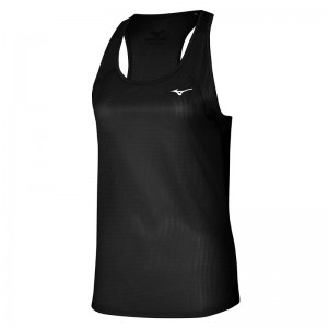 Mizuno Dryaeroflow Tank Tank Top Dame Sort | Danmark M2014EF