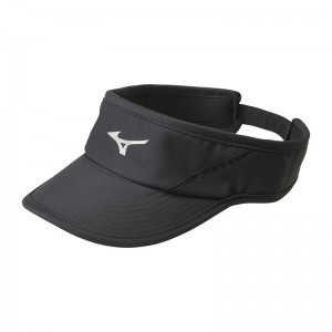 Mizuno Drylite Visor Hat Dame Sort | Danmark M5296HF