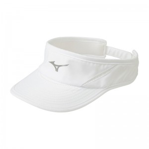 Mizuno Drylite Visor Hat Herre Hvide | Danmark M9340AL