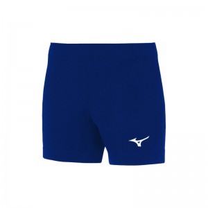 Mizuno High Kyu Shorts Dame Mørkeblå | Danmark M8713ZA