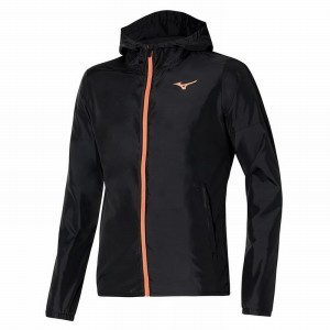 Mizuno Hoody Jakker Herre Sort | Danmark M4583AS