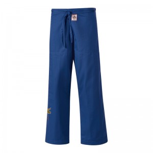 Mizuno IJF Best Pants Ju-jitsu Gis Dame Blå | Danmark M3265SL