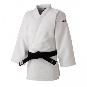 Mizuno IJF JPN Jacket Ju-jitsu Gis Dame Hvide | Danmark M8413LZ