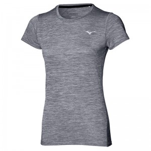 Mizuno Impulse Core Tee T Shirts Dame Grå | Danmark M4920NO