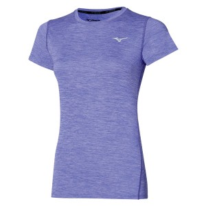 Mizuno Impulse Core Tee T Shirts Dame Lilla | Danmark M6245JK