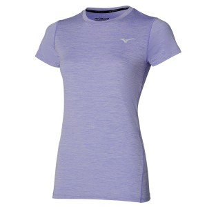 Mizuno Impulse Core Tee T Shirts Dame Lilla | Danmark M3751GE