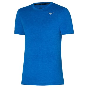 Mizuno Impulse Core Tee T Shirts Herre Blå | Danmark M7802BN