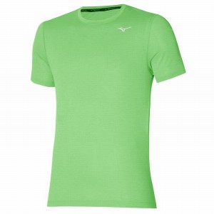 Mizuno Impulse Core Tee T Shirts Herre Lysegrøn | Danmark M5062AL