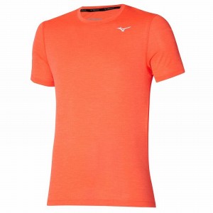 Mizuno Impulse Core Tee T Shirts Herre Orange | Danmark M2049NP