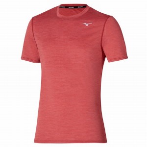 Mizuno Impulse Core Tee T Shirts Herre Rød | Danmark M5298CN