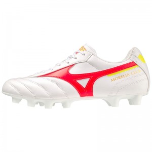 Mizuno Morelia II Club Fodboldstøvler Herre Hvide | Danmark M2307AX