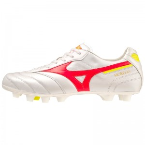 Mizuno Morelia II Elite Fodboldstøvler Herre Hvide | Danmark M5834ST