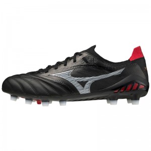 Mizuno Morelia Neo III Beta Japan Fodboldstøvler Dame Sort Hvide | Danmark M8379SE