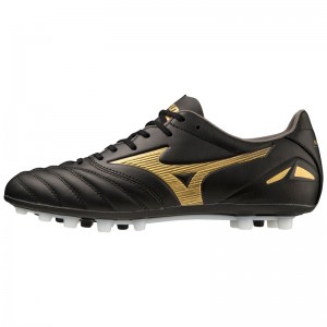 Mizuno Morelia Neo IV Pro Fodboldstøvler Dame Sort Guld Sort | Danmark M7416UV