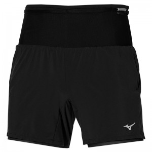 Mizuno Multi Pocket 7.5 Shorts Herre Sort | Danmark M4512EJ