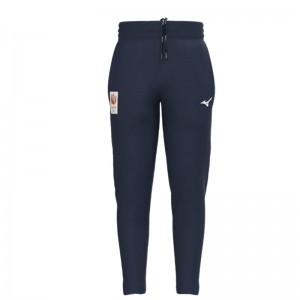 Mizuno Nevobo Sweat Tights Herre Mørkeblå | Danmark M0957FU