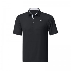 Mizuno QD Comp Polo Herre Sort | Danmark M7809NU