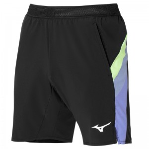 Mizuno Release 8 In Amplify Shorts Herre Sort Grøn | Danmark M2465CF