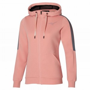 Mizuno Release Sweat Jakker Dame Abrikos Lyserød | Danmark M6938BA