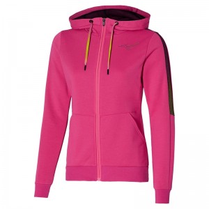 Mizuno Release Sweat Jakker Dame Lyserød | Danmark M1305YU