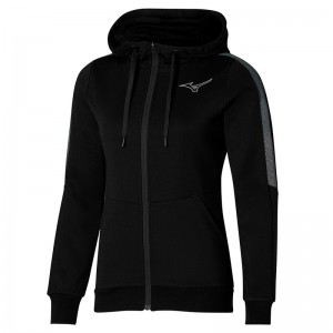 Mizuno Release Sweat Jakker Dame Sort | Danmark M6853UE