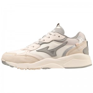 Mizuno Sky Medal Beta Sneakers Dame Hvide Grå Brune | Danmark M6942PC