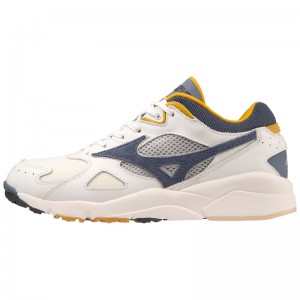 Mizuno Sky Medal Sneakers Dame Hvide Indigo | Danmark M2019CX