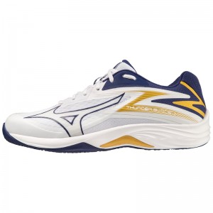 Mizuno Thunder Blade Z Volleyballsko Dame Hvide Guld | Danmark M6957OK