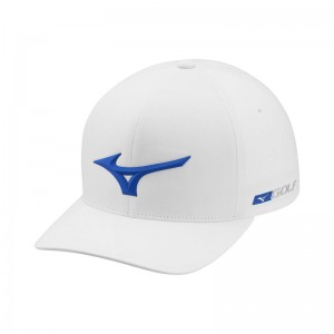 Mizuno Tour Delta Cap Kasketter Dame Hvide | Danmark M7526WN