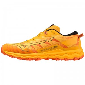 Mizuno Wave Daichi 7 GTX Trail Løbesko Dame Sort | Danmark M1706YG