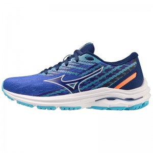 Mizuno Wave Equate 7 Løbesko Dame Blå Hvide | Danmark M9850WG