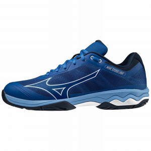 Mizuno Wave Exceed Light AC Tennissko Herre Blå Hvide | Danmark M3861GH