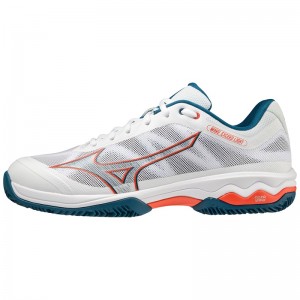 Mizuno Wave Exceed Light CC Tennissko Herre Hvide | Danmark M4381LC