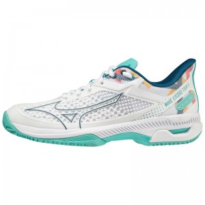 Mizuno Wave Exceed Tour 5 CC Tennissko Dame Turkis | Danmark M3409OU