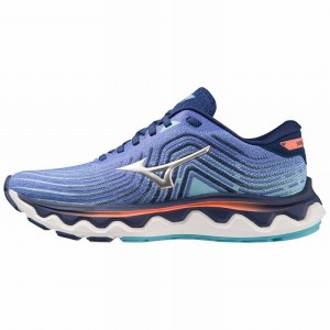 Mizuno Wave Horizon 6 Løbesko Dame Blå | Danmark M7348SE