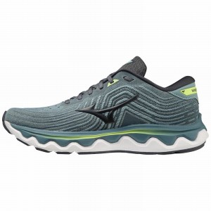 Mizuno Wave Horizon 6 Løbesko Herre Blå | Danmark M3712TP