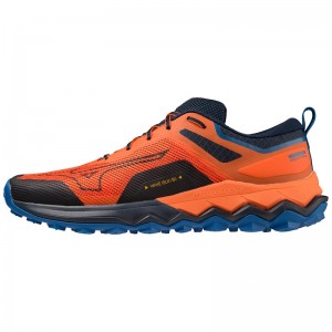 Mizuno Wave Ibuki 4 Trail Løbesko Herre Blå Blå | Danmark M4613OT