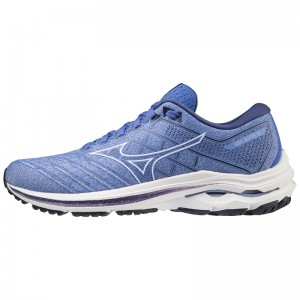 Mizuno Wave Inspire 18 Løbesko Dame Blå | Danmark M1452TY