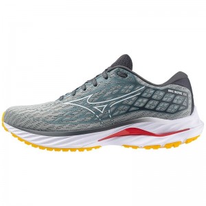 Mizuno Wave Inspire 20 Løbesko Herre Hvide | Danmark M2916WY